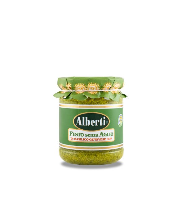 Ligurisches Pesto ohne Knoblauch von Basilikum Genovese PDO